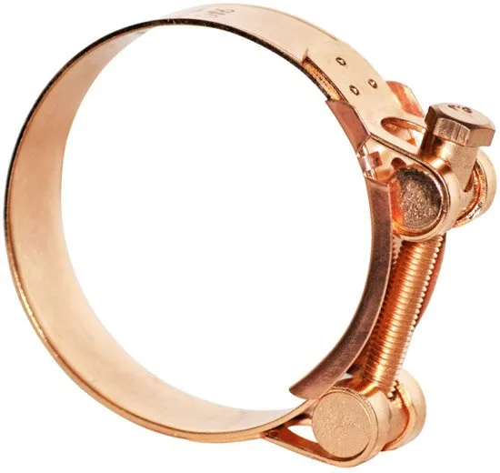 Хомут силовой омедненный