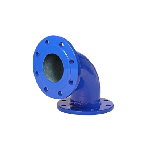 Колено чугунное напорное фланцевое DN 65 90° PN10 L=140мм